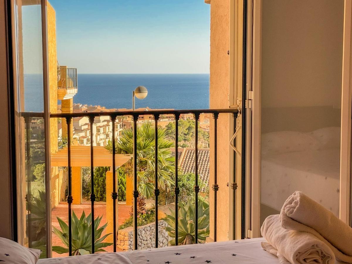 Charming Townhouse With Sea Views & Pool In Altea Villa Calpe Eksteriør billede